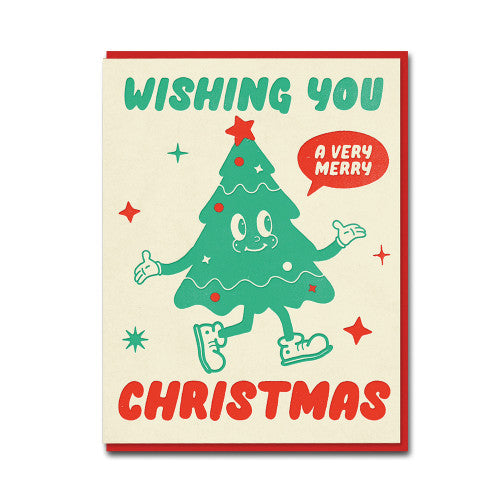 Xmas Tree Christmas Card | The Toonies