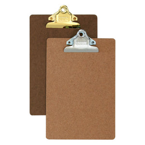 A5 Clipboard Gold Clip
