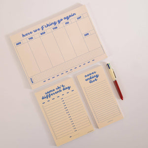 A5 Daily Planner Pad | Same Sh*t, Different Day
