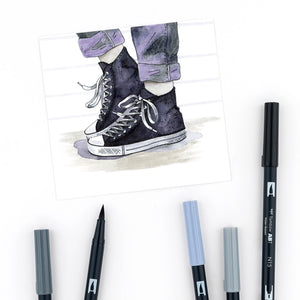 ABT Dual Brush Pen | Set of 6 styling