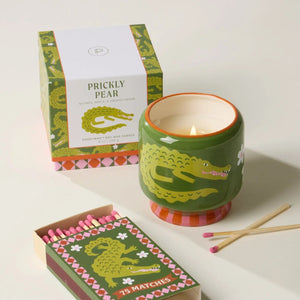A Dopo Scented Candle | Crocodile | Prickly Pear