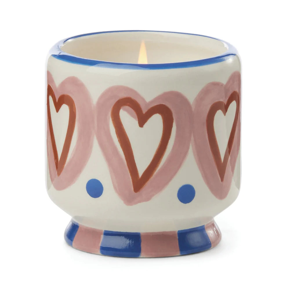 A Dopo Scented Candle | Heart | Rosewood Vanilla