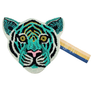 Admiral Tiger Head Rug