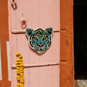 Admiral Tiger Head Rug