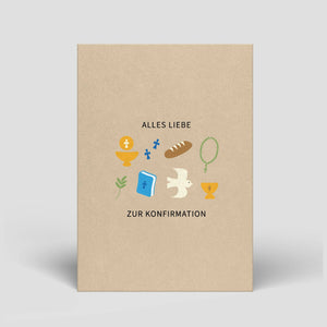 Alle Liebe Zur Konfirmation | Postcard