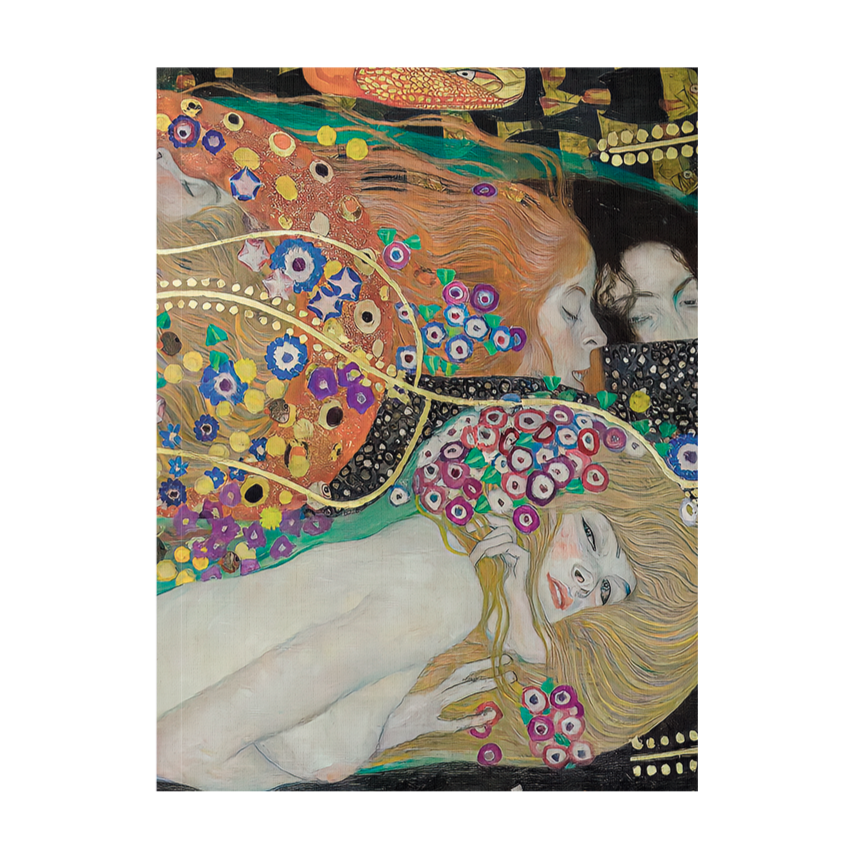 Artist Journal Sketchbook | Gustav Klimt | Water Serpents