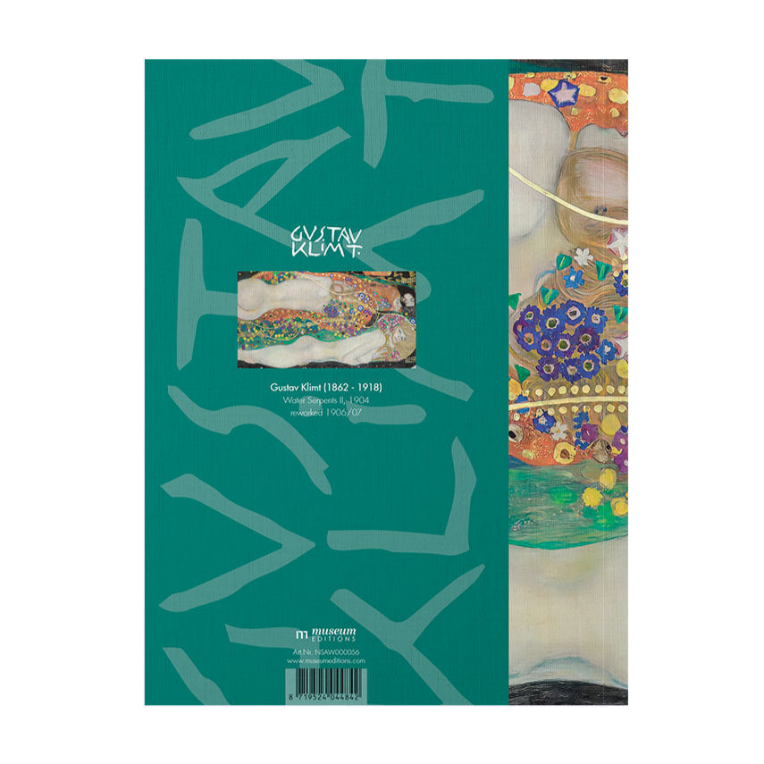 Artist Journal Sketchbook | Gustav Klimt | Water Serpents