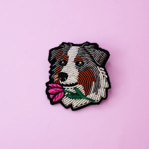 Australian Shepherd Brooch
