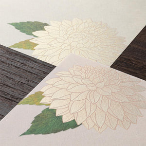 Autumn 2026 Limited | Kami Series Letter Pad | Dahlia