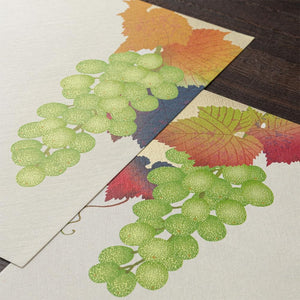 Autumn 2026 Limited | Kami Series Letter Pad | Grapes