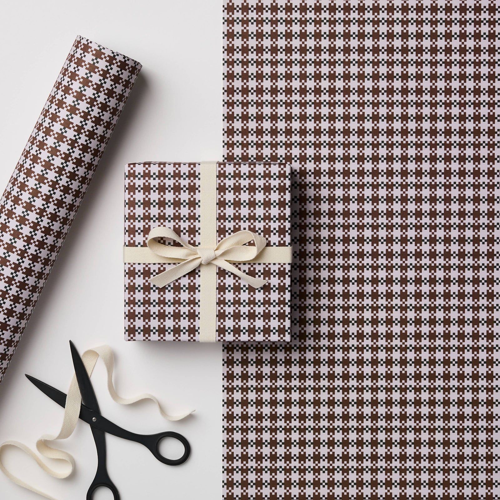 BLANKET FLOWER TILE WRAPPING PAPER