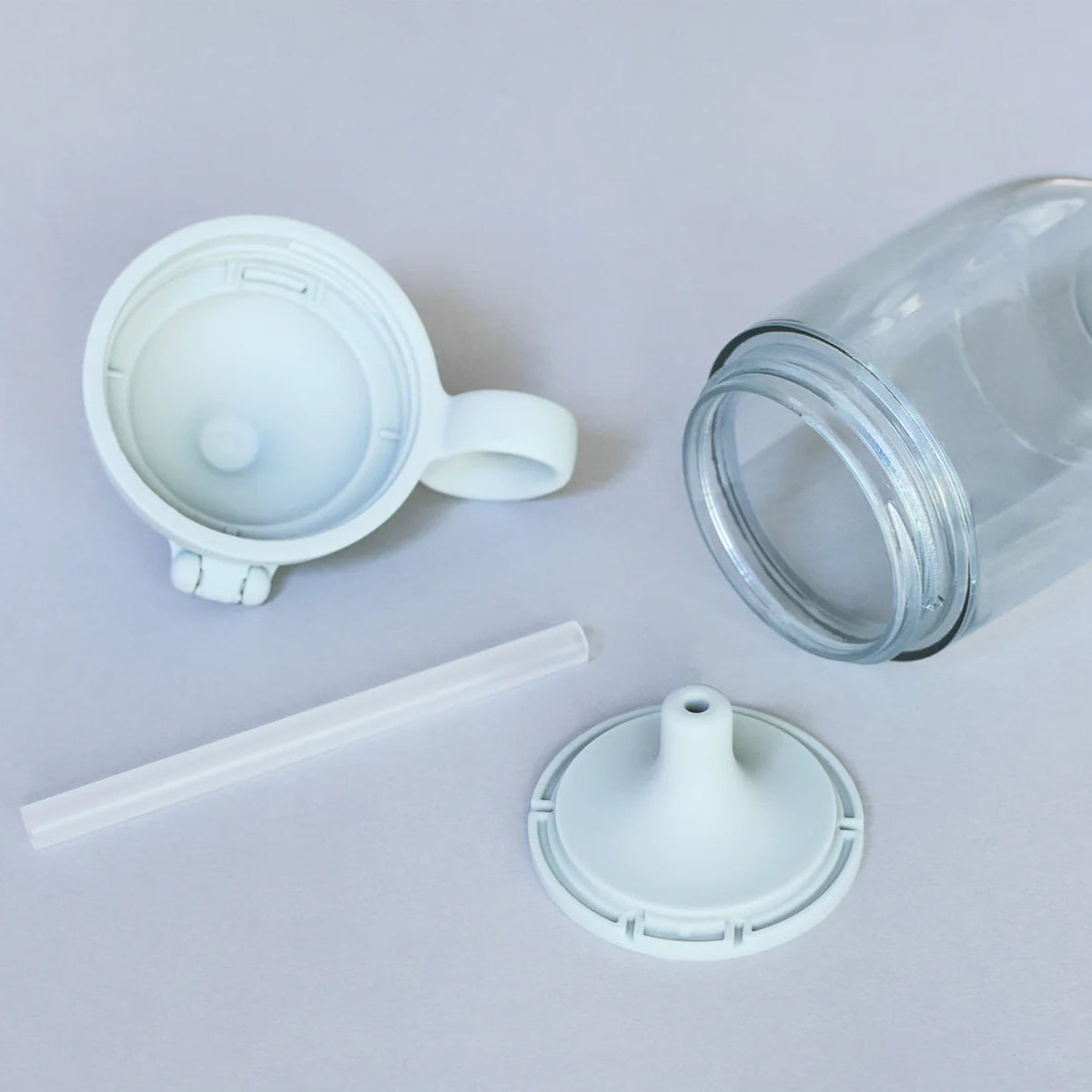 BONBO STRAW MUG | 260ml | BLUE GREY