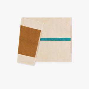 Bath Mat | Toffee Turquoise