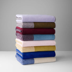 Bath Towel Set 2 pcs. | Sky Blue Bordeaux