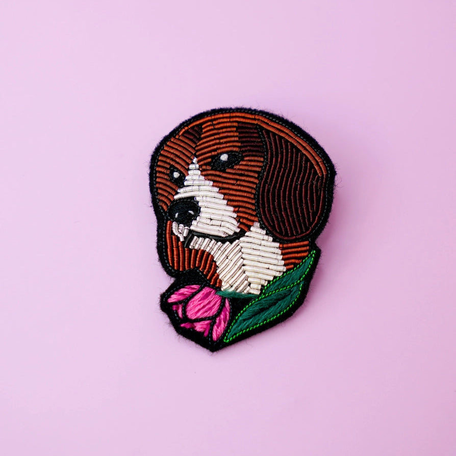 Beagle Brooch