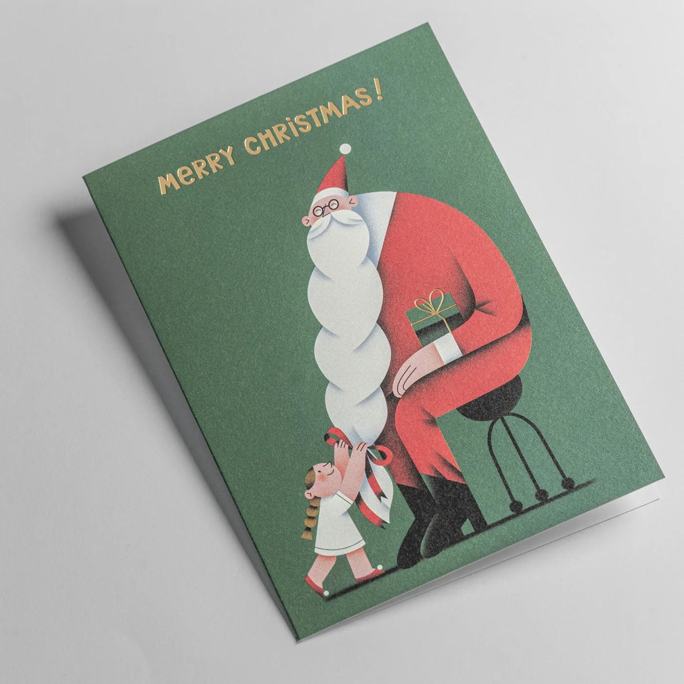 Bearded Santa | Tania Yakunova | Christmas Card
