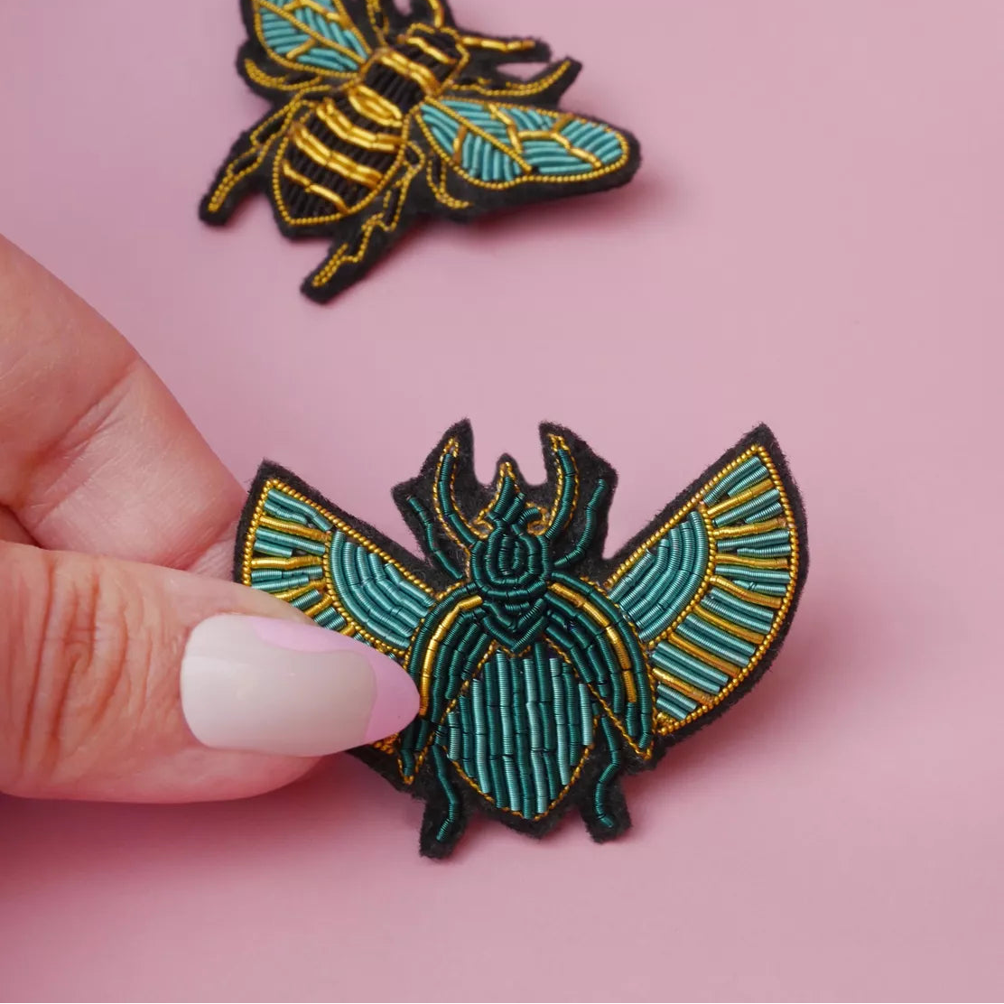 Beetle Brooch