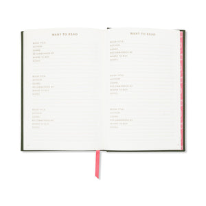 Bookcloth Cover Journal | What Happens In Book Club