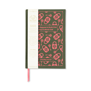Bookcloth Cover Journal | What Happens In Book Club