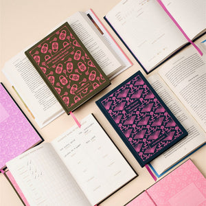 Bookcloth Cover Journal | What Happens In Book Club