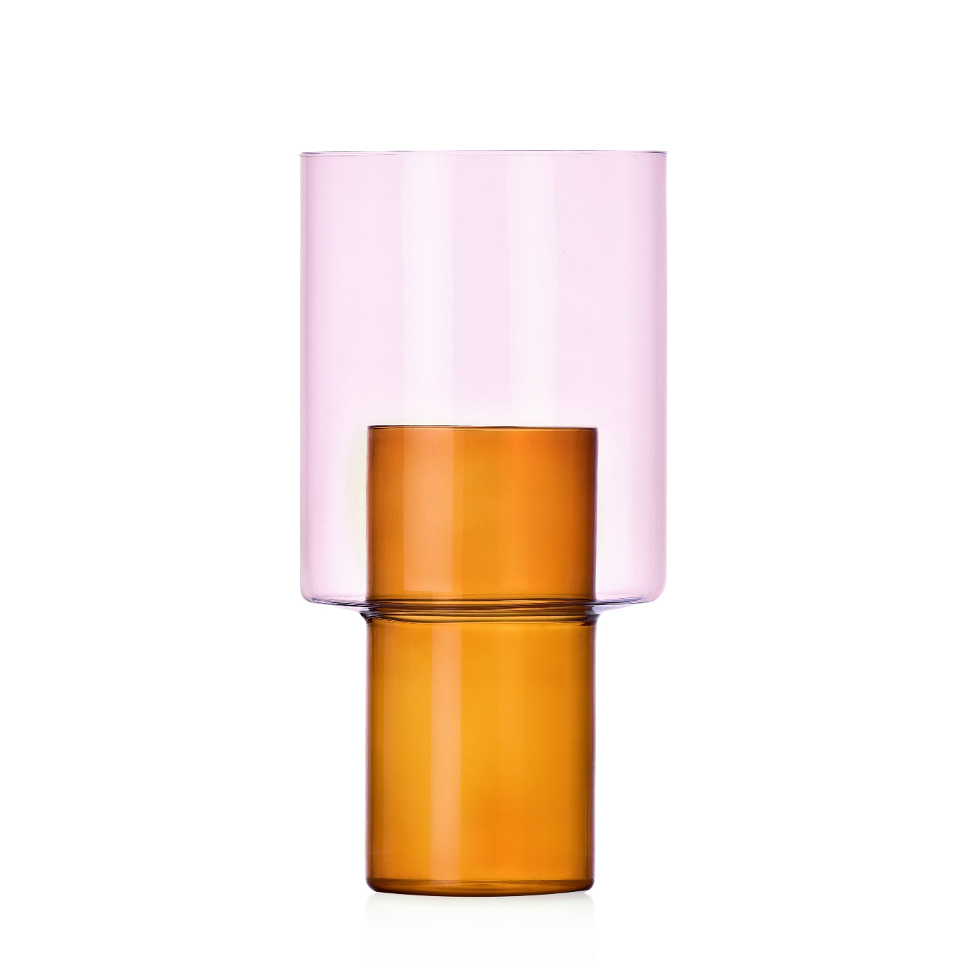 Boreale Big Vase B Amber Pink