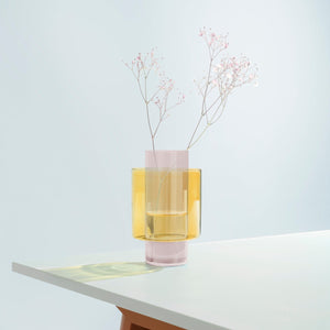 Boreale Vase C Yellow