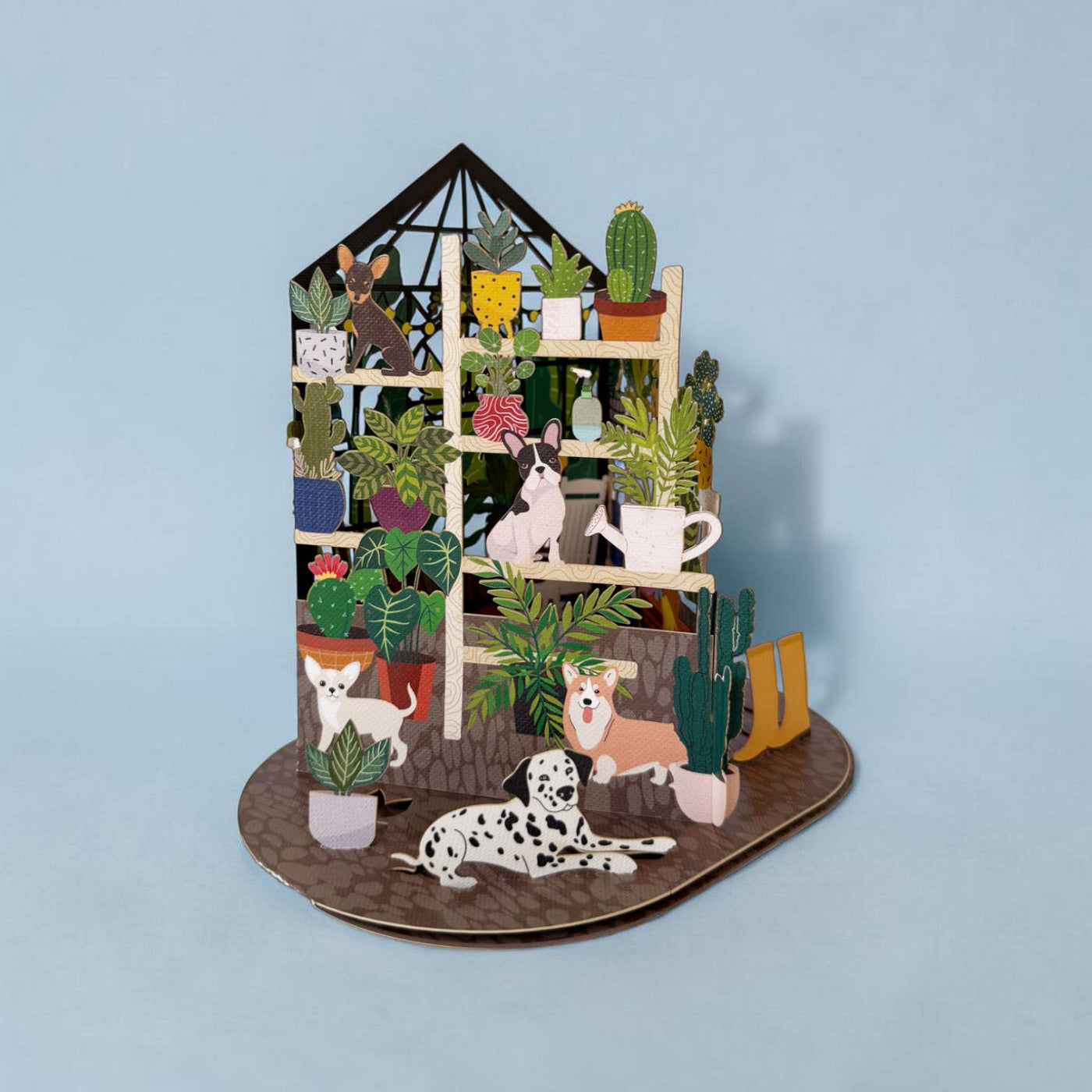 Botanical Pets | Pop-Up Card