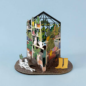 Botanical Pets | Pop-Up Card
