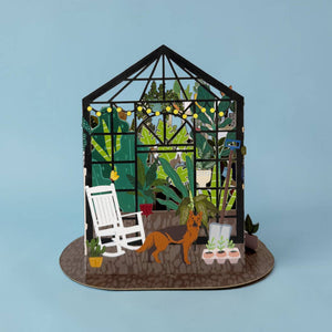 Botanical Pets | Pop-Up Card
