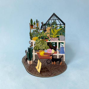 Botanical Pets | Pop-Up Card