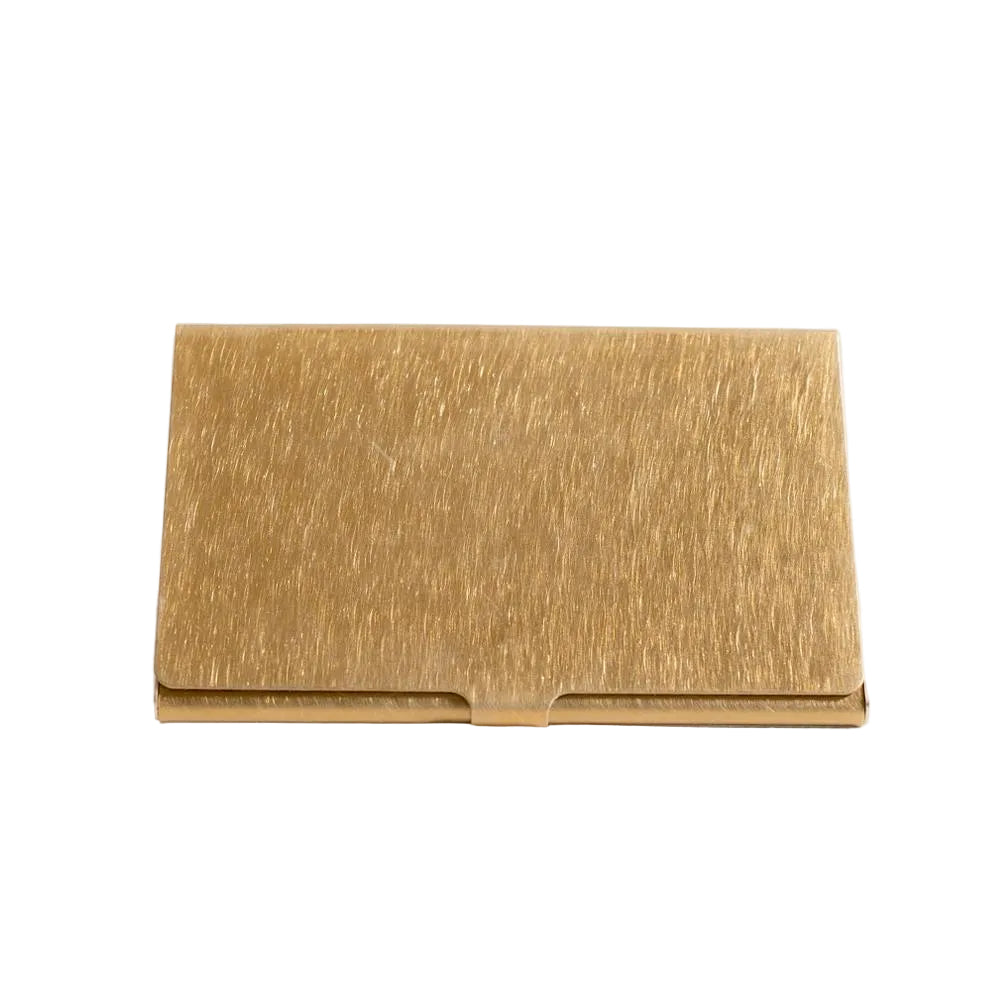 Brass Card Case