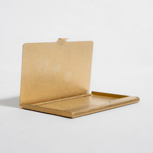 Brass Card Case