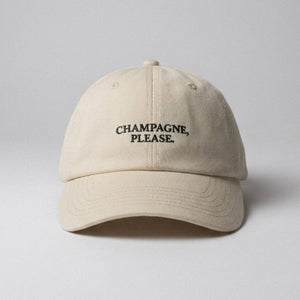 CHAMPAGNE, PLEASE CAP