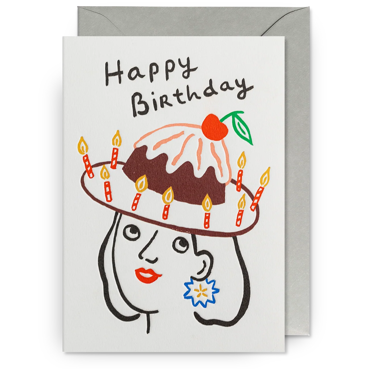 Cake Hat | Marie Assénat | Birthday Card
