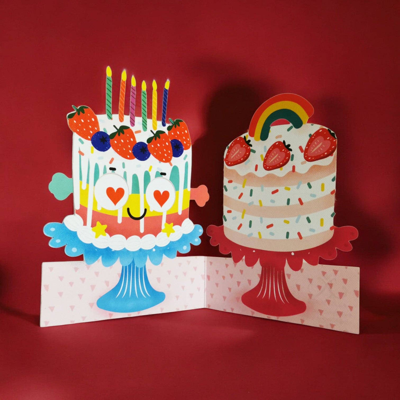 Cake | Jiggling Eyes Birthday Card