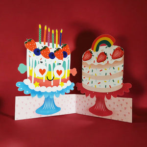 Cake | Jiggling Eyes Birthday Card