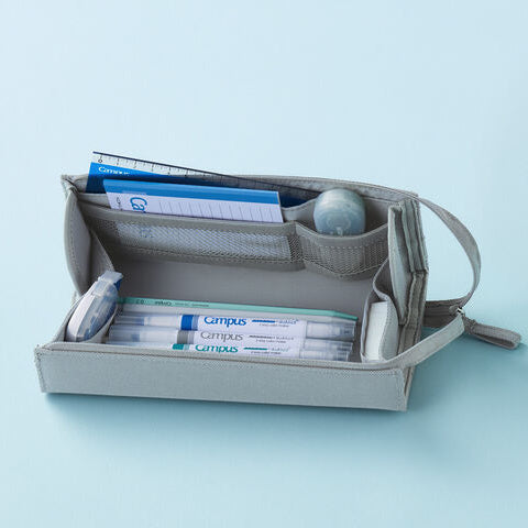 Campus Tray Pencase Grey