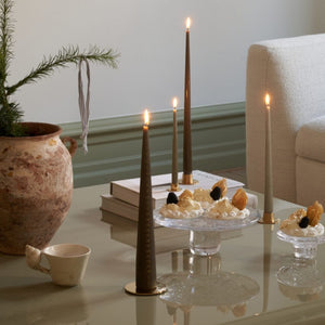 Candle Plates Small | Matt Gold