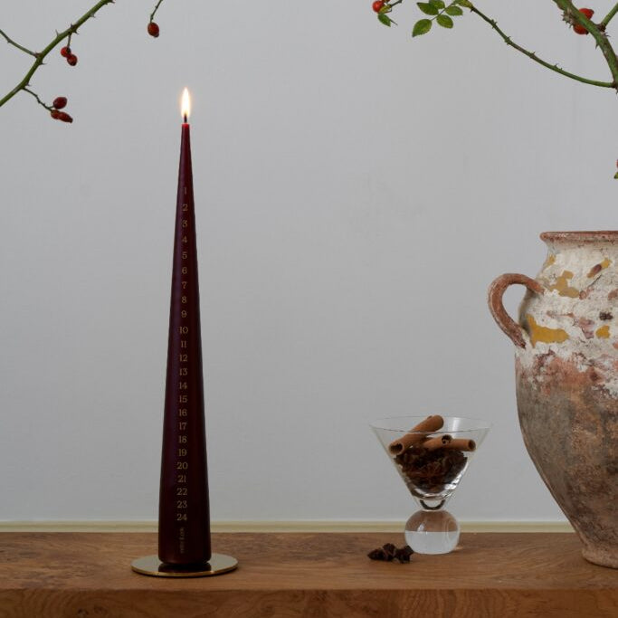 Candle Plates Small | Matt Gold