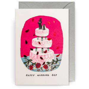 Cat & Dog Happy | John Bond | Wedding Card