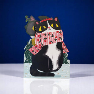 Cat | Jiggling Eyes Birthday Card