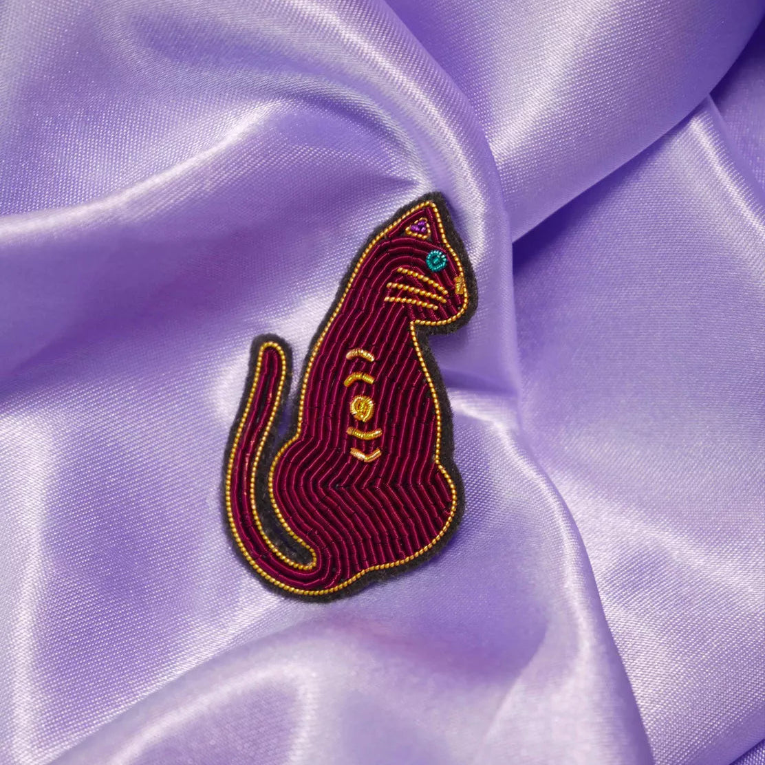Cat Magic brooch