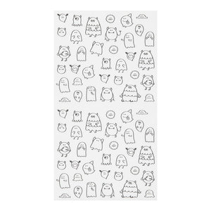 Chatty Monsters Diary Stickers