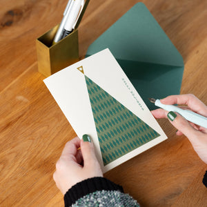 Christmas Card | All Is Calm: Tree