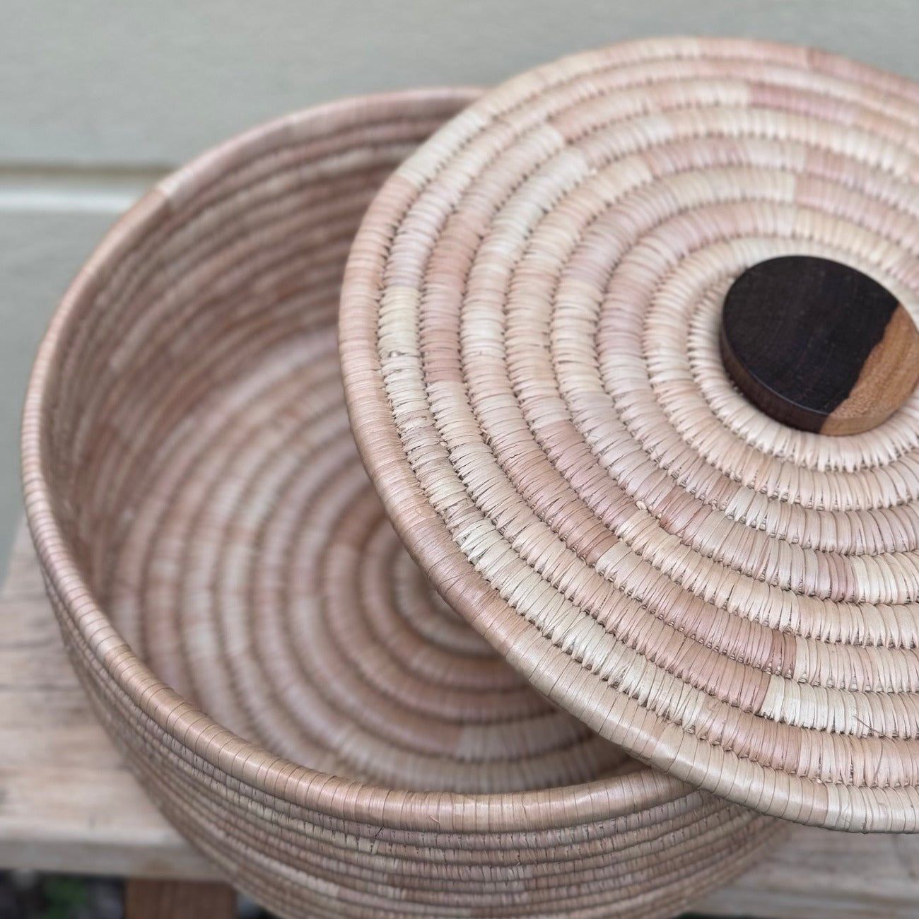 short basket with lid for storage at material26 berlin