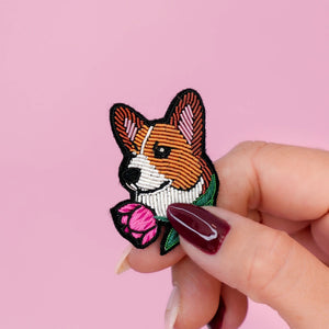Corgi Brooch