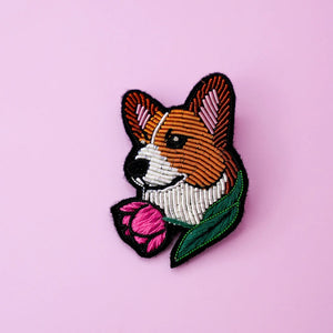 Corgi Brooch