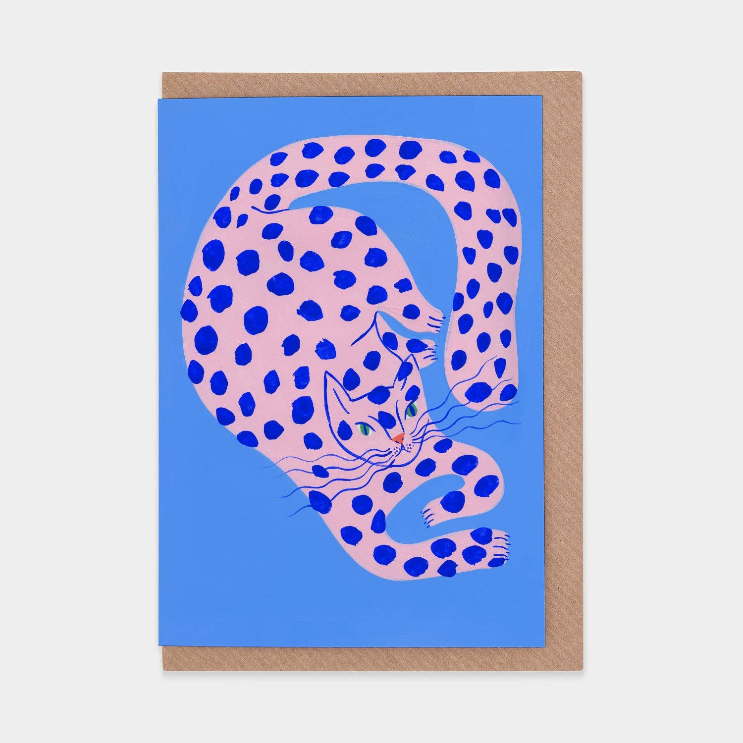 Cosmic Greetings Card by Agathe Singer