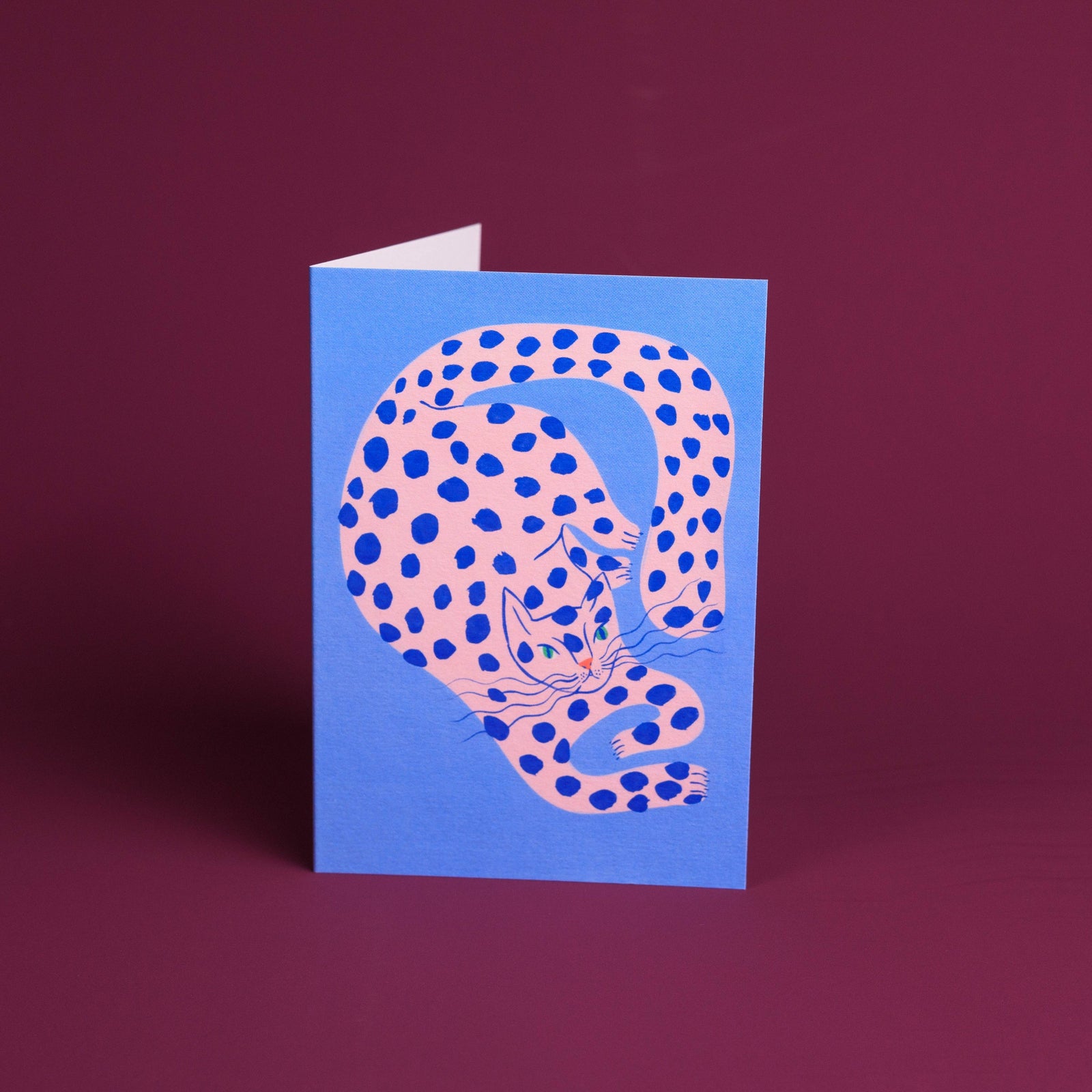 Cosmic Greetings Card by Agathe Singer