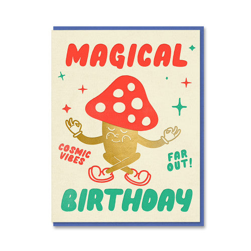 Cosmic Vibes Birthday Card | Nineteenseventythree
